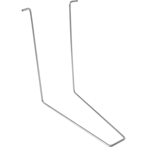 Berme &agrave; support en fil m&eacute;tallique, Capacit&eacute; 748 gal. US, 10' la x 10' lo x 12" h, Support en L Superchem Industries