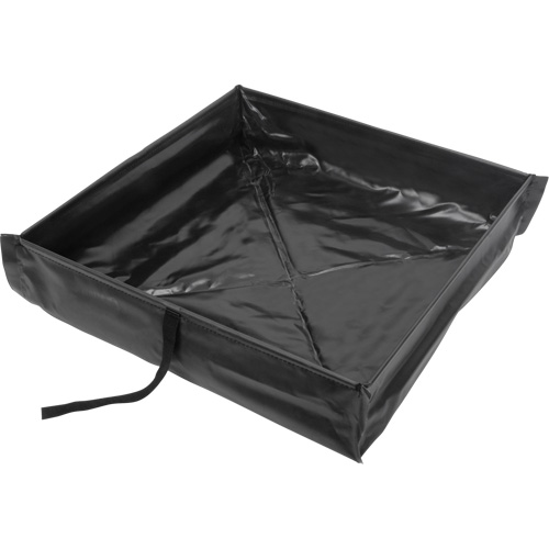 Berme de confinement des d&eacute;versements repliable &agrave; rouler, Capacit&eacute; 34 gal. US, 3' la x 3' lo x 6" h Superchem Industries