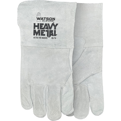The Hacker Welding Gloves, Split Cowhide, Size One Size Superchem Industries