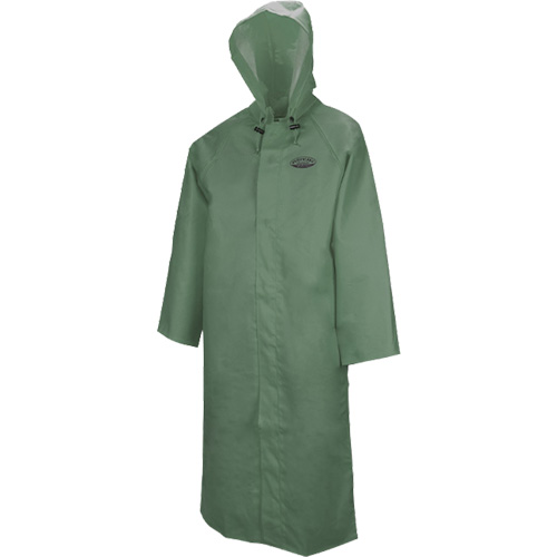 851 Hurricane Long Coat with Detachable Hood, X-Large, Green Superchem Industries