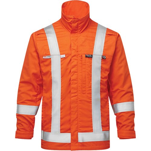 Veste aviateur d'&eacute;t&eacute; Skyline UltraSoft 7 oz., T-Grand, Orange haute visibilit&eacute; Superchem Industries