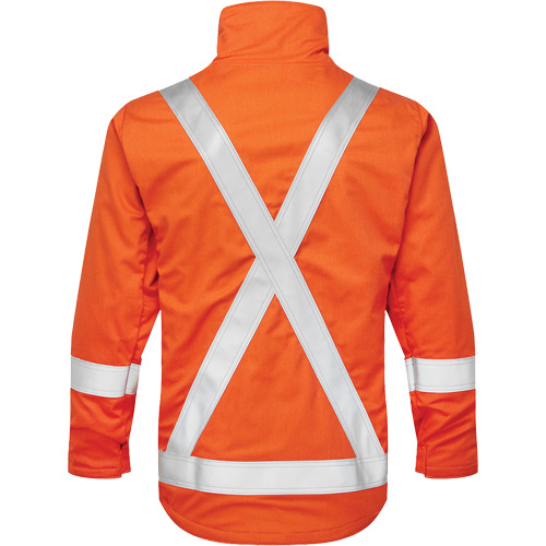 Veste aviateur d'&eacute;t&eacute; Skyline UltraSoft 7 oz., T-Grand, Orange haute visibilit&eacute; Superchem Industries