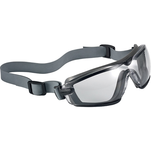 Lunettes de s&eacute;curit&eacute; compactes Cobra TPR, Lentille Transparent, Antibu&eacute;e/Anti-&eacute;gratignures, Ventilation Ferm&eacute; Superchem Industries