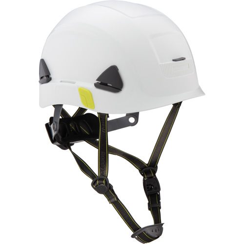Fibre Metal Climbing Style Safety Helmet, Meets CSA Type 2, Ratchet Suspension, Non-Vented Superchem Industries