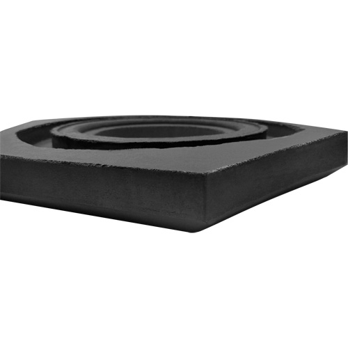 Base de canaliseur en caoutchouc, 15 lb Superchem Industries