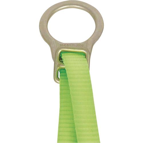 SA-5405-6 Shock Absorbing Lanyard, 6', Snap Hook Center, Snap Hook Leg Ends, Polyester Superchem Industries