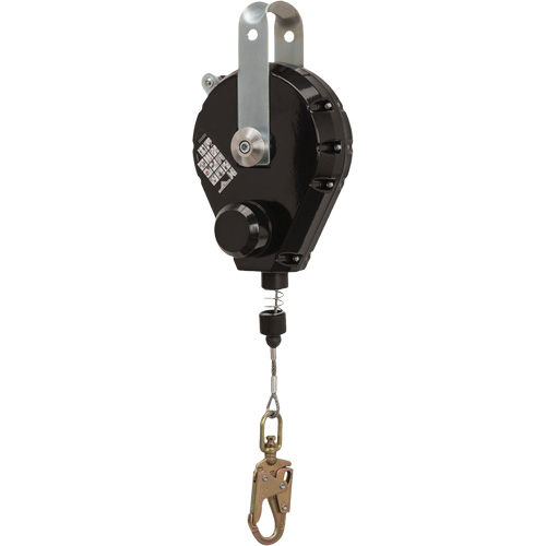 SRL-73303-60 Cable Self-Retracting Lifeline with Recovery, 60', Galvanized Steel, Swivel Superchem Industries