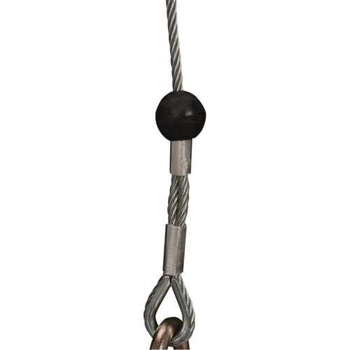 SRL-73303-96 Cable Self-Retracting Lifeline with Recovery, 96', Galvanized Steel, Swivel Superchem Industries