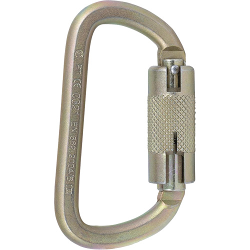 CP-03015-2 Mousqueton zingu&eacute; avec ouverte de portique de 3/4", Acier Superchem Industries
