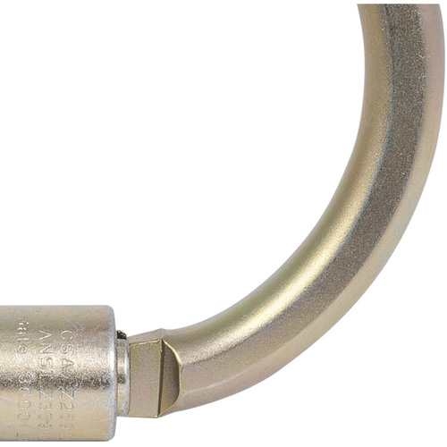 CP-04011-1 Mousqueton zingu&eacute; avec ouverte de portique de 2", Acier Superchem Industries