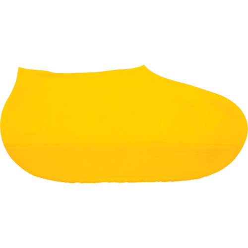 Boot Saver&reg; Disposable Shoe Cover, Medium, Rubber Latex, Yellow Superchem Industries