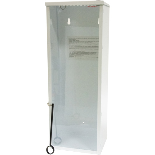 Armoire d'usage l&eacute;ger pour extincteur, 8" la x 22" h x 6" p Superchem Industries