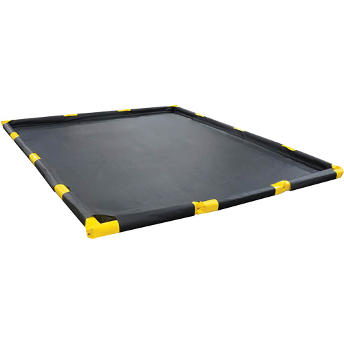 Berme Stinger Spillpal, Capacit&eacute; 119 gal. US, 8' la x 6' lo x 4" h, Paroi en mousse Superchem Industries