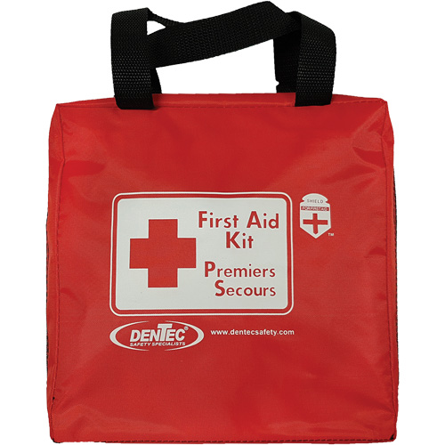 Trousse de premiers soins Shield, R&eacute;pond ou surpasse la norme CSA Z1220-24 type 2 environnements &agrave; faible risque, Moyen (26-50 travailleurs) Superchem Industries