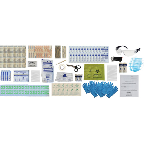 Shield First Aid Kit, British Columbia/Meets CSA Z1220-17 Type 2 Low-Risk Environment, Medium (26-50 Workers) Superchem Industries
