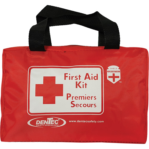 Trousse de premiers soins Shield, R&eacute;pond ou surpasse la norme CSA Z1220-24 type 2 environnements &agrave; faible risque, Petit (2-25 travailleurs) Superchem Industries