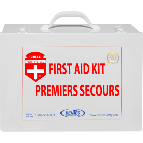 Shield First Aid Kit, Meets/Exceeds CSA Z1220-24 Type 3 High-Risk Environment, Large (51-100 Workers) Superchem Industries