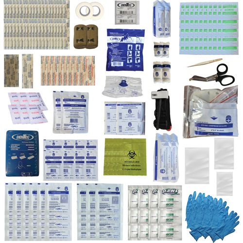 Shield First Aid Kit, Meets/Exceeds CSA Z1220-24 Type 3 High-Risk Environment, Medium (26-50 Workers) Superchem Industries