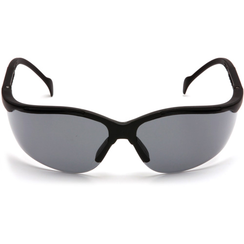 Venture II&reg; Half-Frame Safety Glasses, Grey Lens, Anti-Fog/Anti-Scratch/Anti-Static, ANSI Z87+/Meets/Exceeds CSA Z94.3 Superchem Industries