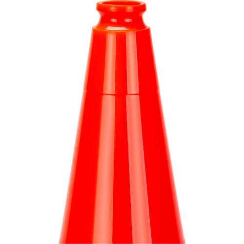 C&ocirc;ne de signalisation de premi&egrave;re qualit&eacute;, 18", Orange Superchem Industries