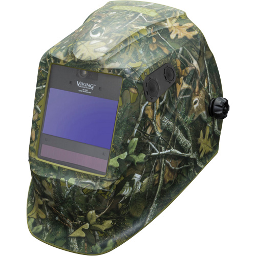 Masque de soudage VIKING 2450 s&eacute;rie ADV White Tail Camo, 3,82" lo x 2,44" la Champ de vision, Teinte 5 - 13 Superchem Industries