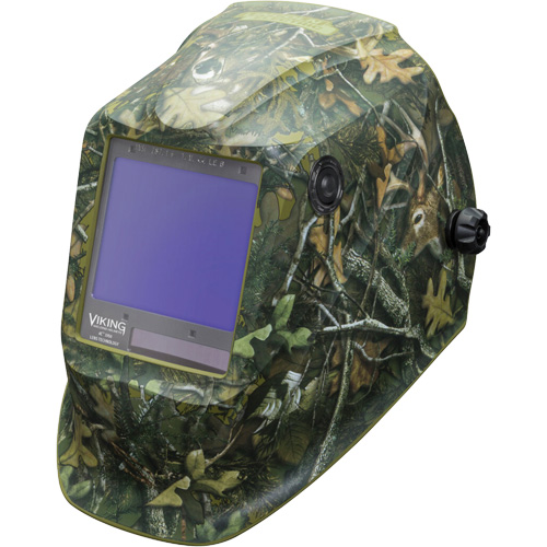 Masque de soudage VIKING 3350 White Tail Camo, 3,74" lo x 3,34" la Champ de vision, Teinte 5 - 13 Superchem Industries