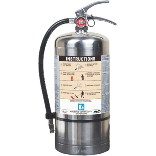 Fire Extinguisher for Lithium-ion Battery Fire Protection, AVD, 6 L Capacity Superchem Industries