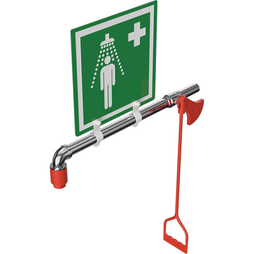 Drench Shower, Water Ring Main Mount Superchem Industries