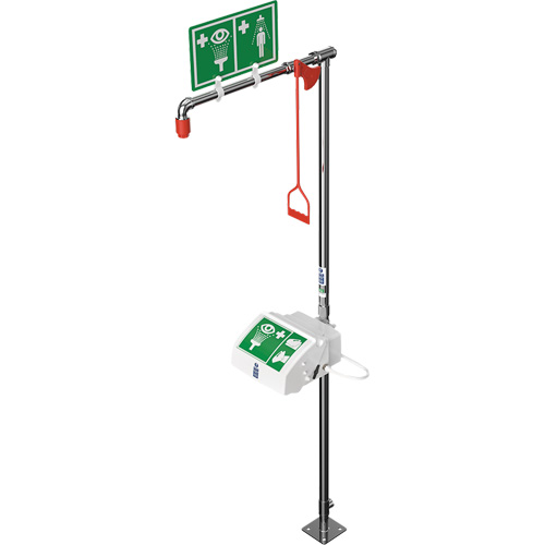 Combination Shower with Closed ABS Bowl & Bottom Inlet, Pedestal Superchem Industries