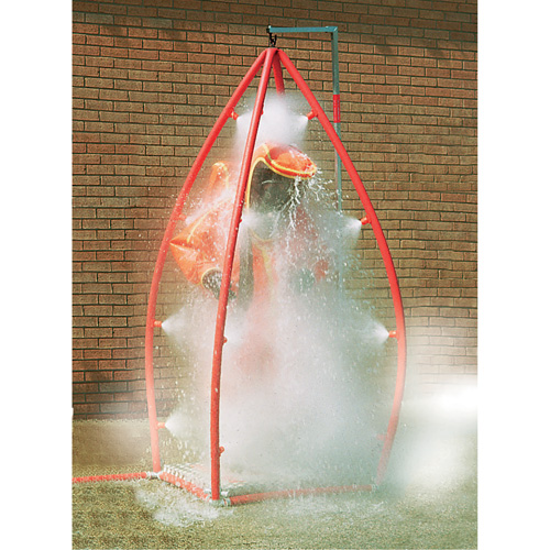 16-Nozzle Portable Decontamination Shower, Meets None Superchem Industries