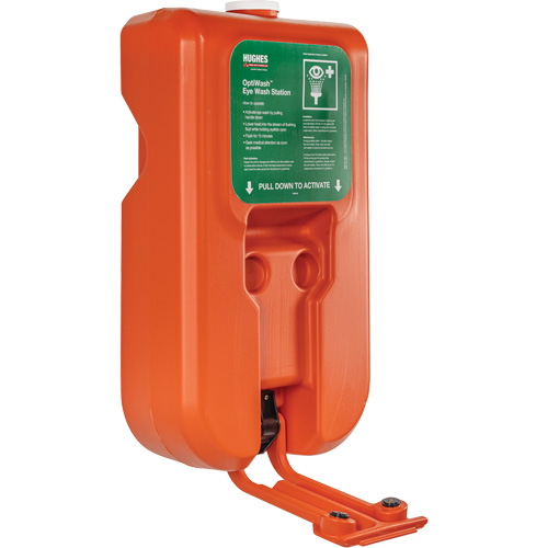 Poste de douche oculaire portable autonome, Aliment&eacute; par gravit&eacute;, Capacit&eacute; 10 gal., Conformit&eacute; ANSI Z358.1 Superchem Industries