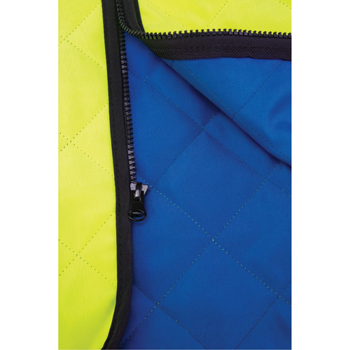 Veste refroidissante &agrave; &eacute;vaporation, Moyen, Jaune lime haute visibilit&eacute; Superchem Industries
