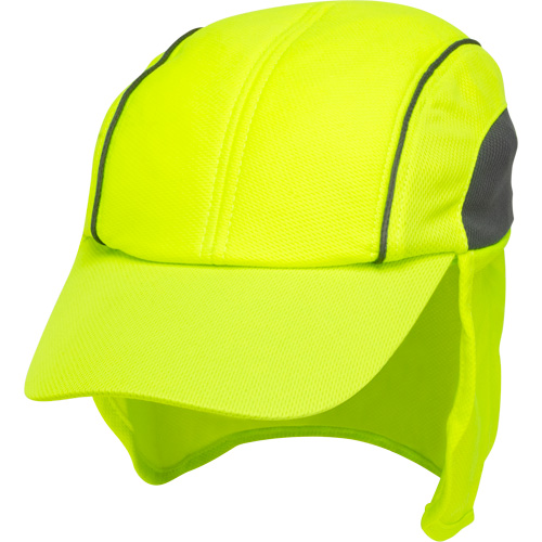 Cooling Hat with Neck Shade, Hi-Vis Lime Superchem Industries