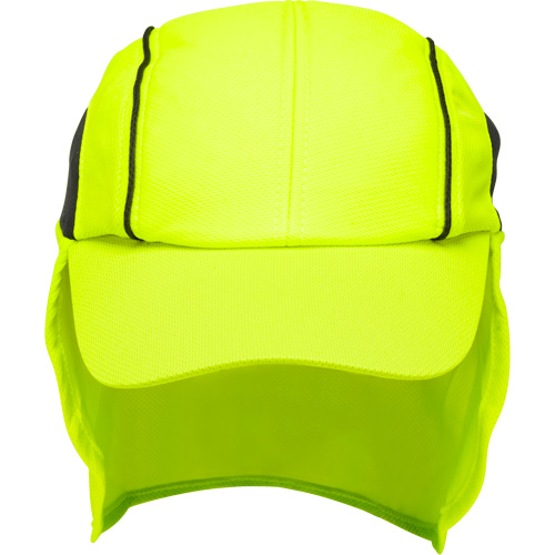 Cooling Hat with Neck Shade, Hi-Vis Lime Superchem Industries
