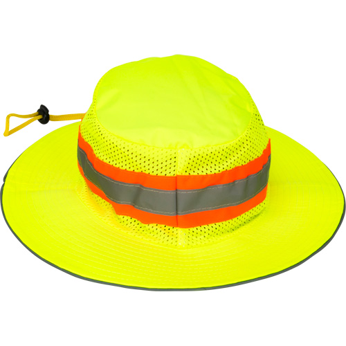 Evaporative Cooling Ranger Hat, Hi-Vis Lime Superchem Industries
