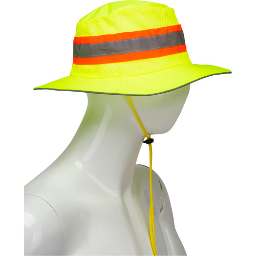 Evaporative Cooling Ranger Hat, Hi-Vis Lime Superchem Industries
