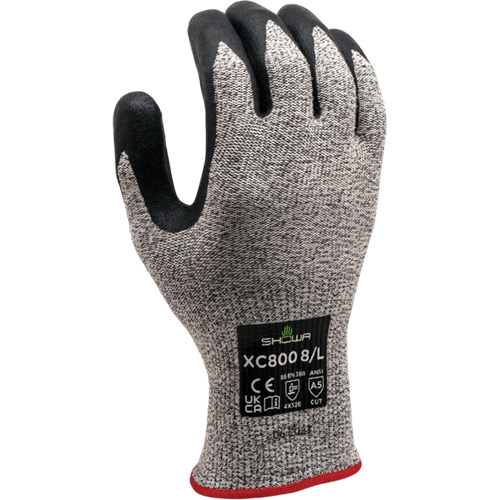 Gants r&eacute;sistants &agrave; la coupe XC800, Taille 6/Petit, Calibre 13, Rev&ecirc;tement Nitrile, Enveloppe en PEHP, ASTM ANSI niveau A5/EN 388 niveau E Superchem Industries