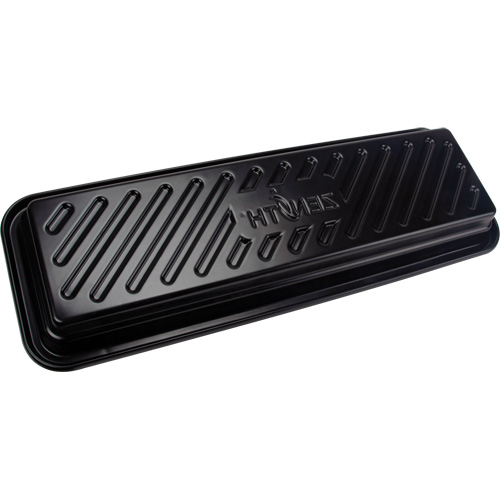 Plateau pour les d&eacute;versements, 12" lo x 48" la x 4,5" h, Cap. de d&eacute;versement 12 gal. US Superchem Industries