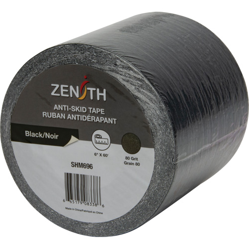 Anti-Skid Tape, 6" x 60', Black Superchem Industries