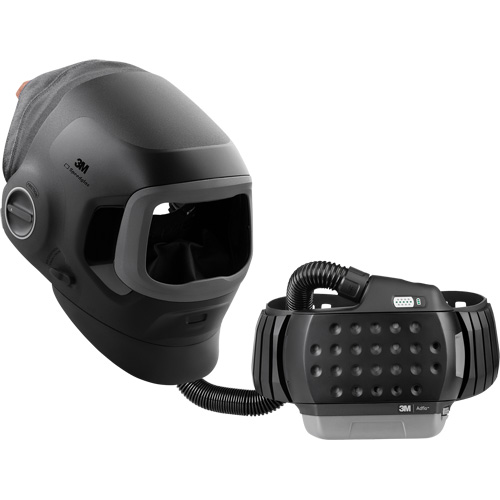 Casque de soudage Speedglas G5-03 Pro-Air avec syst&egrave;me de respirateur d'&eacute;puration d'air propuls&eacute; Adflo — SANS filtre autoassombrissant, Masque de soudage, Pile Lithium-ion Superchem Industries