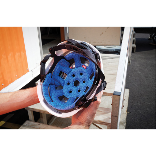 Doublure rafraîchissante pour casque de protection BOLT, Bleu Superchem Industries