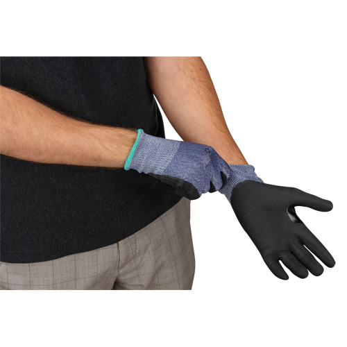 Cut-Resistant Gloves, Size Small, 15 Gauge, Foam Nitrile Coated, HPPE Shell, ASTM ANSI Level A3 Superchem Industries