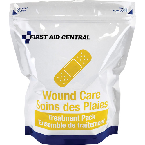 132-Piece Wound Care Refill Pack for Emergency Response First Aid Kit Superchem Industries