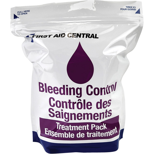 13-Piece Bleed Control Refill Pack for Emergency Response First Aid Kit Superchem Industries