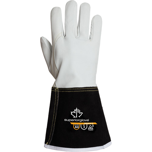 Endura&reg; 399GKGL5 Welding Gloves, Grain Goatskin, Size X-Small Superchem Industries