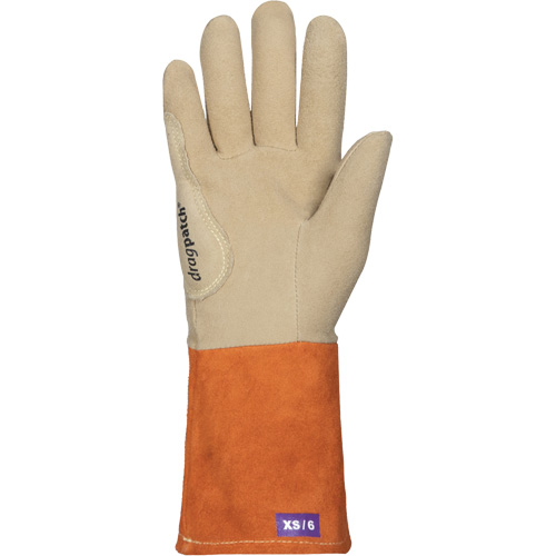 Endura&reg; 370DTIGL TIG Welding Gloves, Grain Deerskin, Size X-Small Superchem Industries