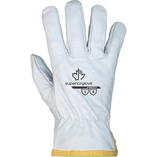 Endura&reg; 378WGKTA Slim-Fit Gloves, X-Small, Grain Goatskin Palm Superchem Industries