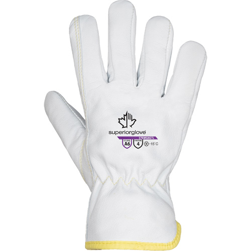 Endura&reg; 378WGKGTL Cut-Resistant Gloves, Size X-Small, Goatskin/TenActiv/Thinsulate Shell, ASTM ANSI Level A6 Superchem Industries