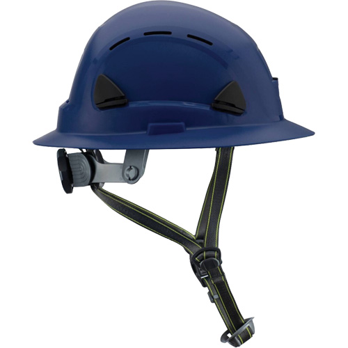 Casque Fibre Metal de style escalade avec bordure compl&egrave;te, R&eacute;pond aux normes CSA type 2, Suspension Rochet, Ventil&eacute; Superchem Industries