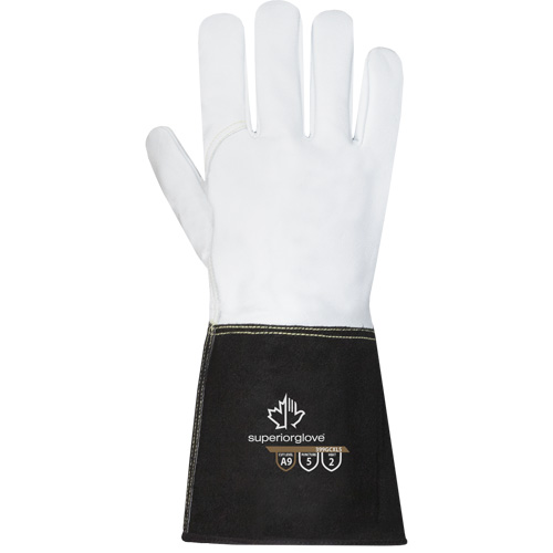 Endura&reg; 399GCXL5 Fire-Resistant Gloves, Size Large, Goatskin Shell, ASTM ANSI Level A9 Superchem Industries